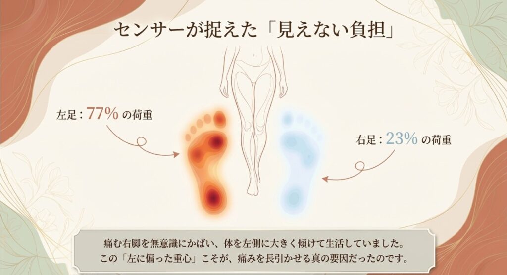 奈良の整体でセンサーによるチェックをする