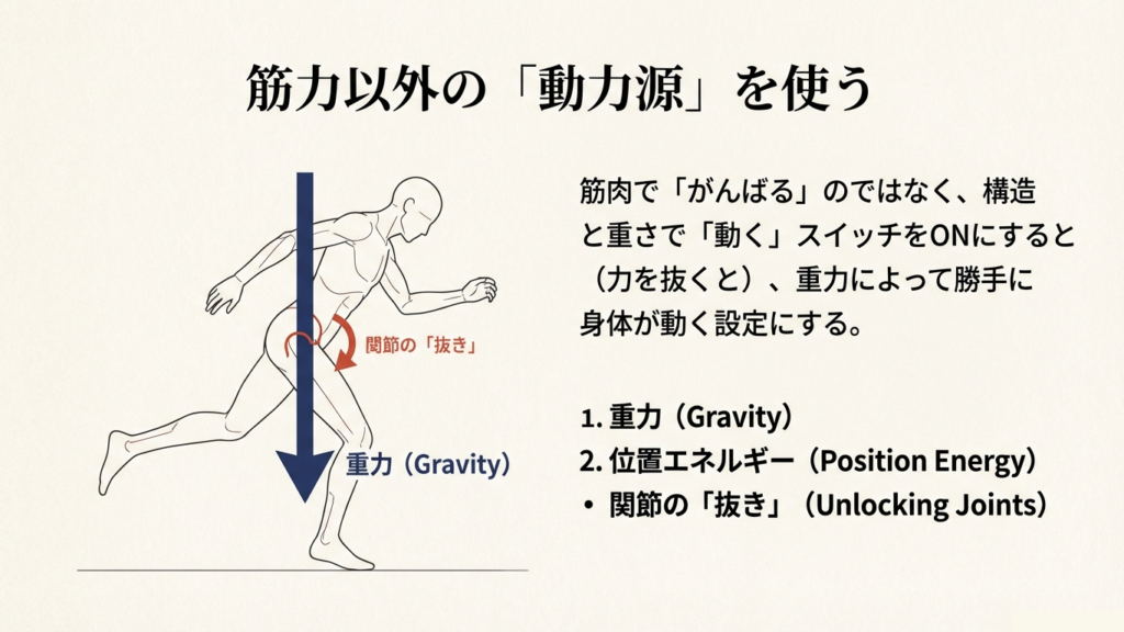筋力以外の動力